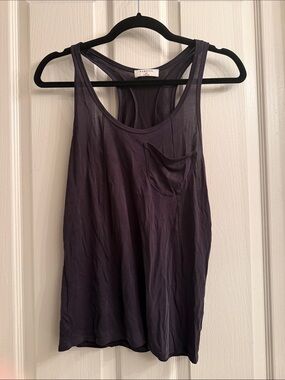 Aritizia Babaton Pocket Tank Top - Deep Charcoal